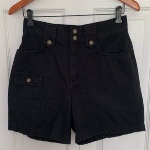 St. John's Bay women's black shorts, size 8